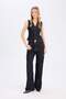 High Waist Wide Leg Long Jeans - Straight Wide Fit D5123Ax24Au
