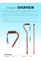 Adjustable Medical Cane – Aluminium Frame, Anti-Slip Foot Pad, Supports 100 kg - 4