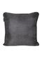 4-Piece Straw Textured Ribbed Double Sided Throw Pillow Cover Anthracite - 2