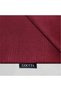4-Piece Velvet Textured Throw Pillow Cover Claret Red - 2