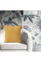 Single Velvet Textured Throw Pillow Cover Yellow