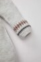 Baby Boy Newborn Gray Hat Buttoned Long Sleeve Jumpsuit Beanie 2-Piece Set C9595A524Au - 3