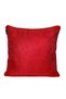 2-Piece Straw Textured Ribbed Double Sided Throw Pillow Cover Light Red - 2