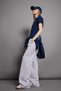 Coool Wide Leg Wide Loose Leg Sweatpants with Lace-Up Waist Printed Thick D4997Ax24Au - 2