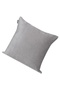 3-Piece Velvet Chenille Throw Pillow Cover Gray - 2