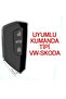 High-quality Nano Key Cover in White, compatible with Luxury Golf 8, Cupra, Seat Leon, and Tarraco models. - 4