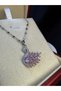 Women's Steel Necklace - Swan Model with Zircon Stone, Gift for Lover, Spouse - 4