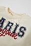 Baby Girl Crew Neck Printed Sweatshirt D2184A524Au - 2