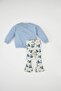 Disney Lilo & Stitch Baby Girl Sweatshirt and Flared Leg Set - Set of 2 - 6