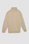 Boy's Beige Turtleneck Basic Plain Knitwear Sweater A8637A824Wn - 6