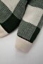 Checkered V-Neck Buttoned Knitwear Cardigan Baby Boy A3836A524Au - 3