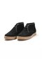 Black Men's Flat Casual Shoes - 2