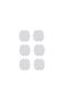 Practical Socket Protector White (6 Pieces)