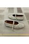 Women's Disco Ballerinas with Stones - 4