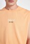Boxy Fit Printed Crew Neck Undershirt C5051Ax24Hs - 6