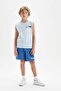 Crew Neck Printed Undershirt Boys D0779A824Hs - 2
