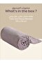 Single Size Fleece Blanket 170x210 cm, Floral Texture Soft & Cozy, 350 GSM for Bed & Sofa - 3