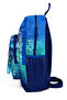 Wolf Patterned Navy Blue School Backpack 23743 - 6