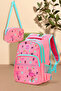 Original Lunchbox Gift Large Volume Non-Sweating Back Supported Children's School Bag Set - 8
