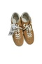 Allbucks Zr Real Genuine Leather Mustard Yellow Sports Shoes Sneaker Abzra0010 - 3