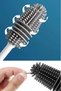 Silicone Brush Flask Baby Bottle Nipple Cleaner Jar Thermos Water Bottle Oil Bottle Cleaning Brush 27cm - 5