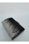 Women's Stoned Black Evening Dress Clutch Portfolio Hand Night Wedding Engagement Bag - 6