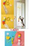 Elastic Self-Adhesive Colorful Cat Playing Rod Cat Toy Adhesive Fishing Rod Training Toy - 2