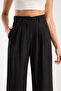Women's Pleated Fabric High Waist Palazzo Pants