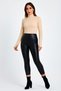 Women's Skin Finger Detailed Half Turtleneck Viscose Body - 5