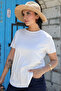 Plain Basic T-Shirt White - 6