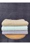 Tile 3-Piece Bath Towel Set – 3 Pieces 100X150 Cm, 100% Cotton, Soft Textured, Knitted Patterned Towels - 4