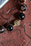 Certified Black Eye Agate & Zircon Apparatus Natural Stone Bracelet - 4