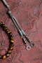 Certified Tiger Eye Metal Imameli Prayer Beads - 5