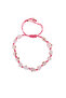 Certified Pink Quartz & Hematite Natural Stone Macrame Bracelet - 6