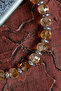 Certified Faceted Citrine & Hematite Natural Stone Macrame Bracelet - 5