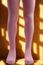 Girl's Cotton Pantyhose Pink - 2