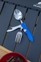 4 in 1 Folding Camping Spoon Fork Knife Set - 4