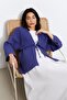 Women's Modern Relaxed Fit Lightweight Fabric Kimono with Belt – Stylish and Timeless Design - 2