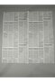 Newspaper Pattern White Bouquet Wrapping Paper Retro Stylish Flower and Gift Package 57X57 10 Pcs - 6