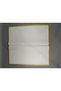 White Bouquet Wrapping Paper with Gold Edge Frame Elegant and Stylish Flower Packaging 57X57 4 Pieces - 3