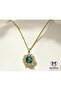 World Steel Necklace / Space Earth Planet Themed - 2