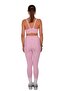 Women's Long Leggings Pink - C901 - 3