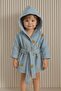 Muslin Children's Bathrobe 100% Cotton – Hooded , Breathable, Soft Textured
