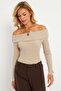 Women's Stone Madonna Collar Camisole Blouse Xl2210 - 3
