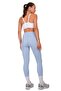 Women's Long Leggings Blue - C901 - 4