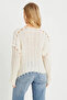 Women's Shaped Knit Blouse Stone YZ618 - 7
