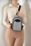Black and White - Black Sp959 Women's Waist Bag