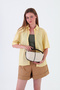 Flowers Versatile Canvas Women's Handbag with Strap - 8