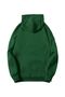 New York Sweatshirt - Green Printed Oversize Hoodie - 2