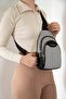Black and White - Black Sp959 Women's Waist Bag - 2